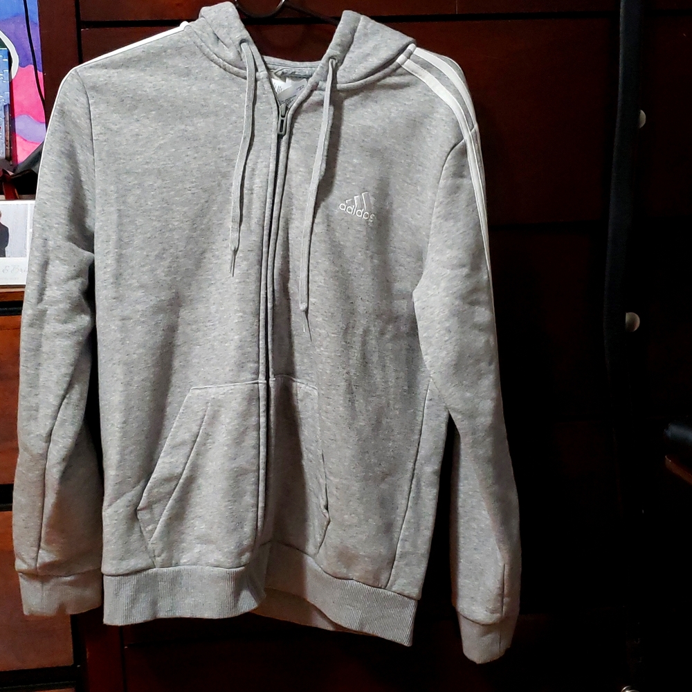 Adidas zipper up sweatshirt